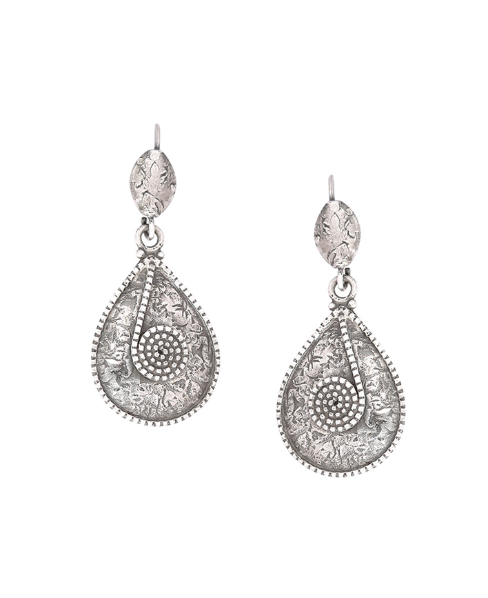 Antique Silver Earrings – Aaina